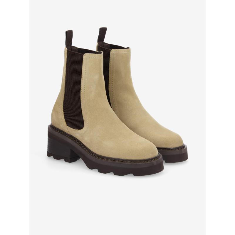 MIKE CHELSEA W - COWSUEDE - SABLE